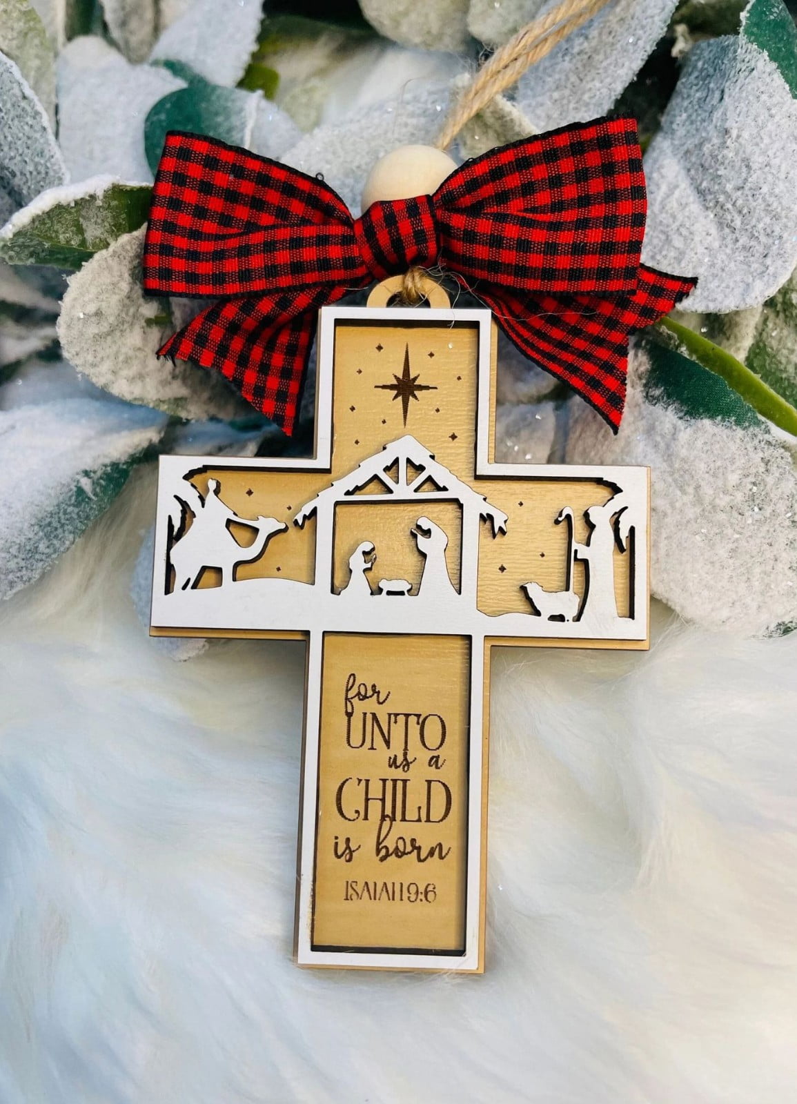 Christmas Clearance Holiday Deals! WJSXC Nativity Scene Ornaments