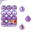 thumbnail image 1 of Christmas Clearance Holiday Deals! Wjsxc 4CM Christmas Ball Ornaments Christmas Tree Decoration Holiday Multiple Styles Ornaments for Christmas Trees Party Ball Decoration, 1 of 3