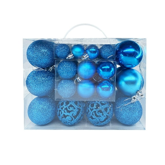 Christmas JoyMoreHome 50Pcs Christmas Balls Ornaments for Xmas Tree,Shatterproof Christmas Tree Decorations Hanging Balls for Christmas Tree Holiday Party Supplies