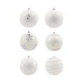thumbnail image 1 of Christmas Clearance! JoyMoreHome 6Pcs Christmas Balls Ornaments for Xmas Tree,3.14" Shatterproof Christmas Tree Decorations Hanging Balls for Christmas Tree Holiday Party Supplies, 1 of 1