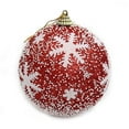 thumbnail image 1 of Christmas JoyMoreHome Christmas Tree Ball Ornament 3.14" Red White Gold Glittering Shatterproof Hanging Christmas Ball Ornaments for Xmas New Year Birthday Home Party Supplies, 1 of 1