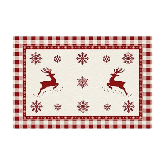 Christmas JoyMoreHome Merry Christmas Door Mat Outdoor Welcome Mats for Front Door,15.7"x23.6" Christmas Doormat Non-Slip Holiday Christmas Decorative Doormat for Party Christmas Decoration