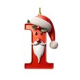thumbnail image 1 of Christmas JoyMoreHome Personalized Initial Letter Pendant Christmas Ornament 26 Letters Hanging Pendant Ornaments 2024 Xmas Tree Decorations Unique Christmas Funny Gift for Kids, 1 of 1