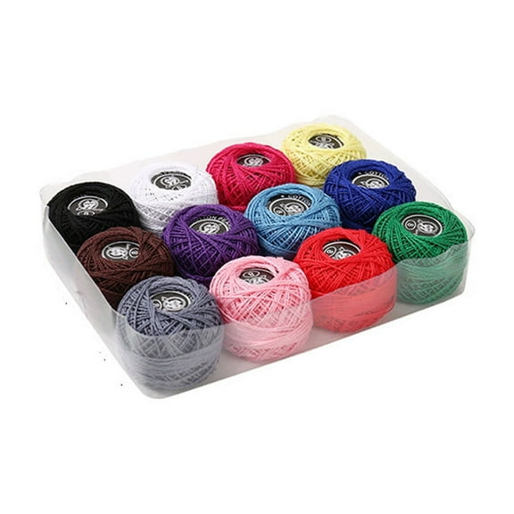 Trending Now Lace Stitch Embroidery Thread Set | 10, 12, or 16 Vibrant Colors | Premium Artificial Silk | Versatile for Sewing & DIY Crafts | Smooth & Durable | Ideal for Seamstresses & Hobbyi