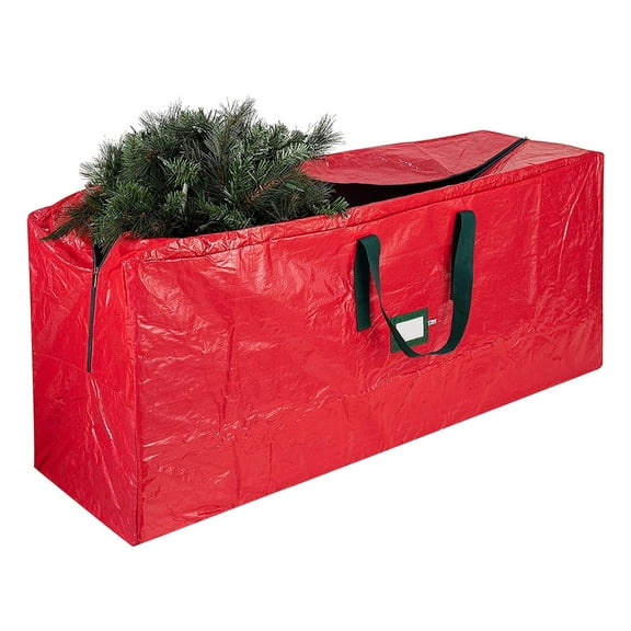 Christmas Clearance Large Capacity 5.4Ft Christmas Tree Storage Bag Christmas Decorations Storage Bag Dusty-proof Waterproof,65''L x 15''W x 30''H