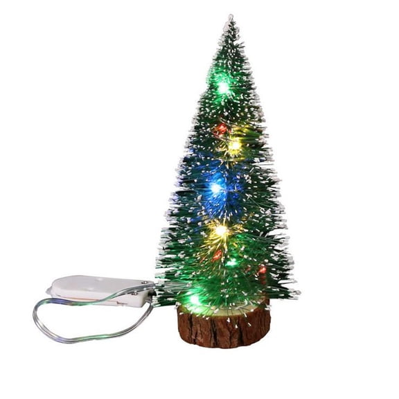 Mini Christmas Tree Mini Snow Frost Trees Small Christmas Tree Little Christmas Tree Tiny Christmas Tree Mini Holiday Tree Mini Xmas Tree Desk Party Decor Resin Dark Green