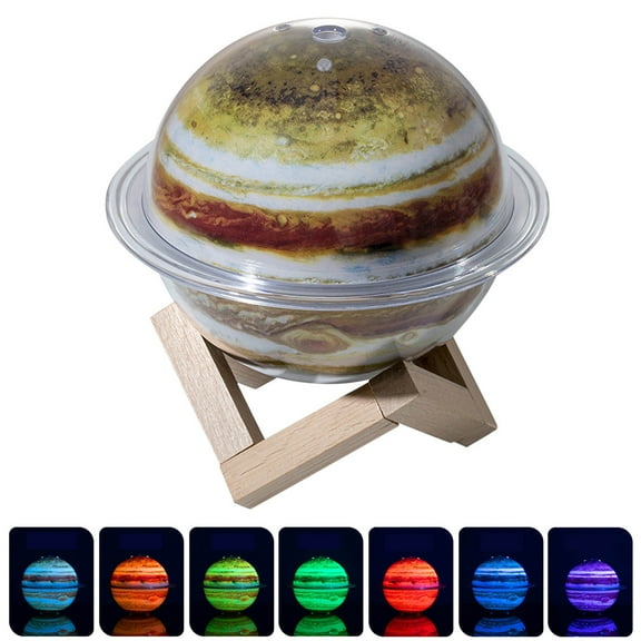 Christmas Clearance! QLEICOM Galaxy Humidifiers for Bedroom, 330ml Small Cool Mist Humidifiers, USB Powered with 7 Colors LED Light, Cool Stuff Humidifiers for Home Office Bedroom Nursery Indoor