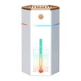 thumbnail image 1 of QLEICOM Humidifiers for Bedroom, 1L Large Cool Mist Humidifiers, USB Powered with 7 Colors LED Light, Auto Shut-off, Humidifiers for Home Office Bedroom Nursery Indoor (White), 1 of 10