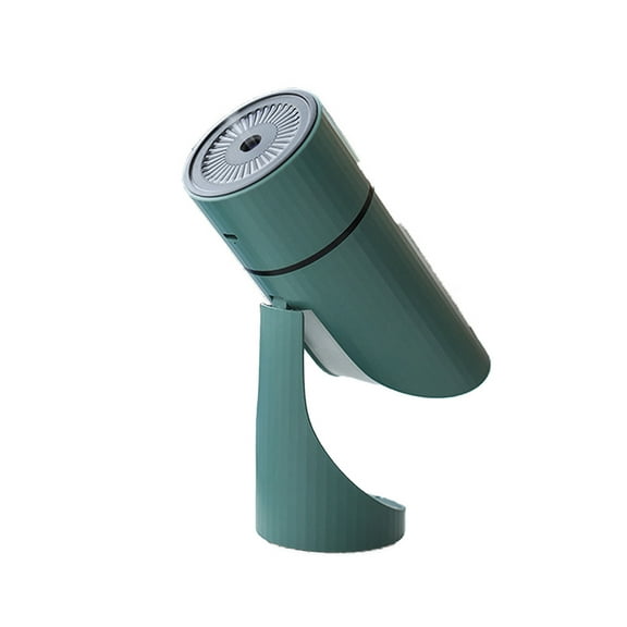 Christmas Clearance! QLEICOM Humidifiers for Bedroom, 260ml Small Cool Mist Humidifiers Angle Adjustable, Auto Shut-Off, LED Light, Humidifiers for Home Office Car Bedroom Nursery Indoor (Green)