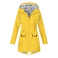 thumbnail image 1 of Christmas Clearance! QLEICOM Jackets for Women, Women's Waterproof Lightweight Mountain Rain Ski Jacket, Windproof Rainproof Hoodied Jackets Raincoat, for Winter Outdoor Hiking Skiing Gifts, 1 of 5