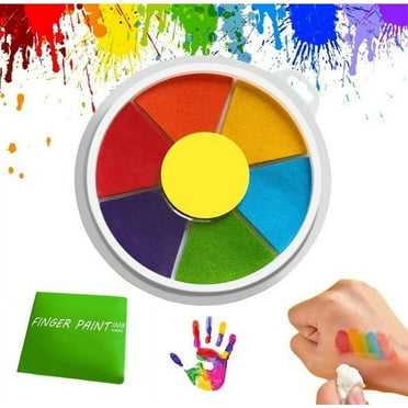 Safe, Washable Kids' Finger Paint Set - Vibrant, Non-Toxic Painting Mud for Creative Children's Art Activities, Easy Clean-Up, Perfect for Home, School & Party Crafts (1 Pack)