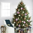 thumbnail image 1 of Christmas Decorations 3.14IN 9PCS White Christmas Balls Set Shatterproof Hanging Ornaments for Christmas Tree Wreath Garland Home Holiday Décor and Seasonal Party Display, 1 of 9