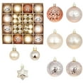 thumbnail image 1 of 44Pcs Christmas Home Decor,Christmas Balls,Proof Christmas Tree Decor,Hanging Ornament for Thanksgiving Wedding Party Holiday Home Decor,Champagne Gold, 1 of 6