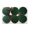 thumbnail image 1 of 6Pcs Christmas Ornaments,Flocked Velvet Christmas Balls Plastic Hanging Ornaments for Christmas Tree Top Star Thanksgiving Party Decoration,4 Inch,Green, 1 of 8