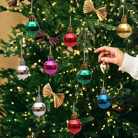 Christmas Clearance Sale,Christmas Tree Decorations,Shatterproof Baubles Christmas Balls,Hanging Decor for for Thanksgiving Wedding Party Holiday Birthday,24in,6 Pcs,Matte Rose Gold