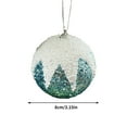 thumbnail image 1 of Christmas Tree Topper,Christmas Balls,Foam Material,Christmas Ornaments,Christmas Gifts for Women,Holiday Decor for Thanksgiving Party Decoration,3.15in,Blue, 1 of 6