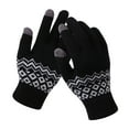 thumbnail image 1 of Christmas Clearance Sale! Feledorashia Winter Knitted Gloves Wool Warm Windproof Touch Screen Glove for Women and Men Christmas Gifts, 1 of 3