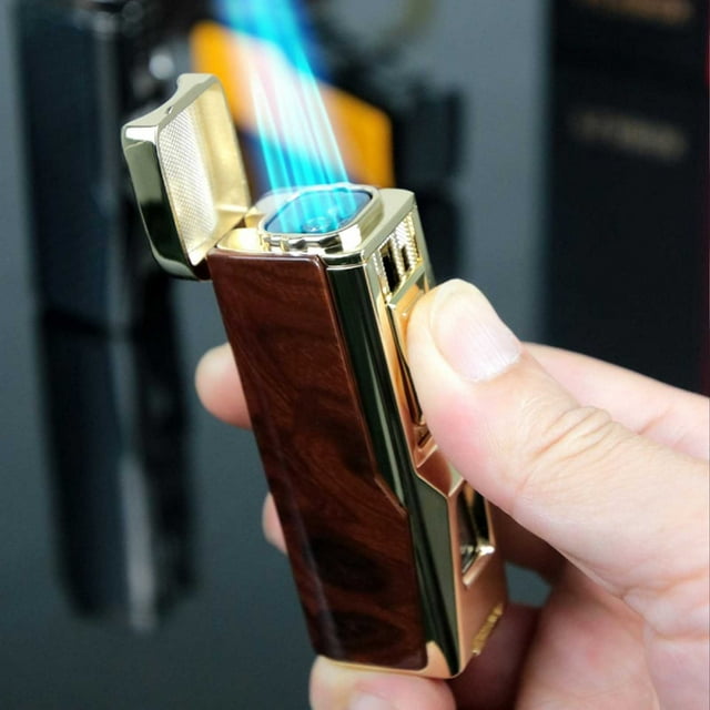 Christmas Clearance Steel Tone Lang Sound Lighter Inflatable Open Flame