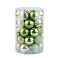 thumbnail image 1 of Christmas Clearance! SuoKom Christmas Balls, 34Pcs 1.57 Inch Mint Green Christmas Balls Hanging Ornaments Shatterproof Delicate Baubles Set, for Home Holiday Party Xmas Tree Decoration Gifts, 1 of 8
