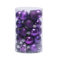 thumbnail image 1 of Christmas Clearance! SuoKom Christmas Balls, 34Pcs 1.57 Inch Purple Christmas Balls Hanging Ornaments Shatterproof Delicate Baubles Set, for Home Holiday Party Xmas Tree Decoration Gifts, 1 of 8