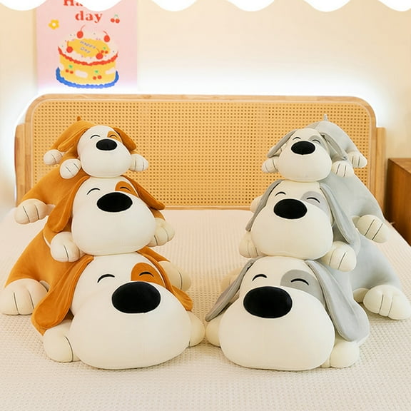 Tpzfurit Cuddle up with a Soft and Cozy Shiba Inu or Corgi Body Pillow - Squeezable Stuffed Dogs with Big Ears and Velvety Fur, Perfect for Kids and Adults Alike - Available in Th