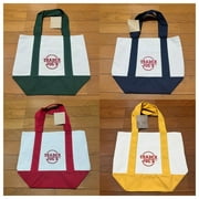 Christmas Clearance Trader Joes Pastel Mini Canvas Tote Bags 2025 Limited Edtion, Trader Joes Mini Tote Bag, Canvas Tote Bag, Shopping Bag, Reusable Bag