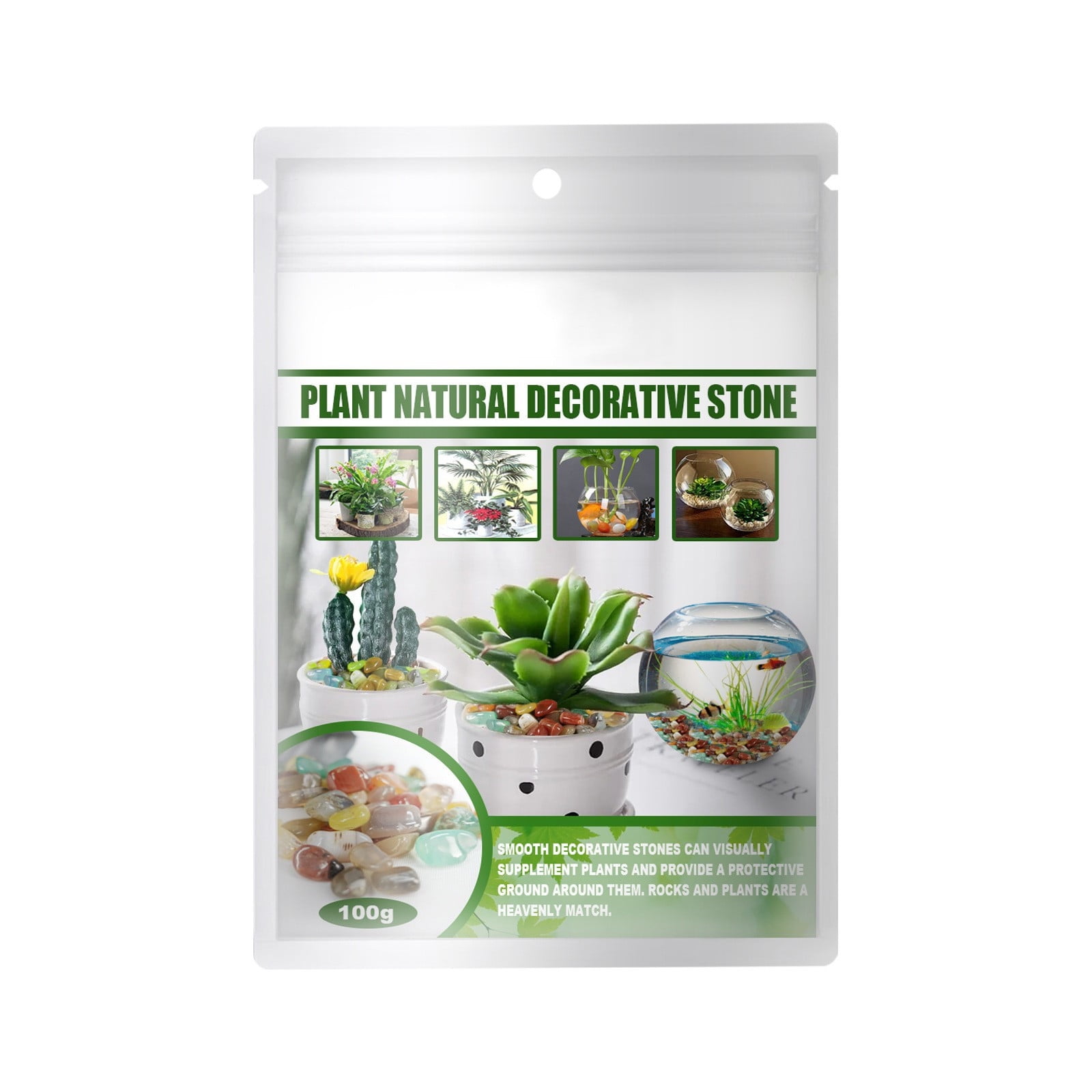 Christmas Clearance! VWRXBZ Assorted Stone Flower Pot Fish Tank