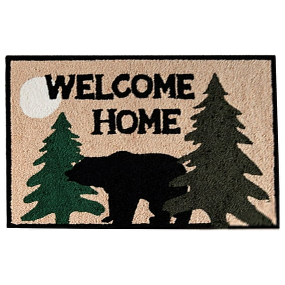 Christmas Clearance! VWRXBZ Welcome Doormat in Summer 23.6x15.7 Inches, Outdoor Welcome Home Front Porch Carpet, Bedroom Entrance Courtyard Decorat