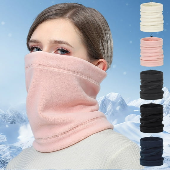 Winter Thermal Gaiter Face Mask - Padded Windproof Fleece Warmer for Cycling, Skiing & Outdoor Sports - Breathable Multi-Purpose Cold Weather Protection Scarf & Face Cov