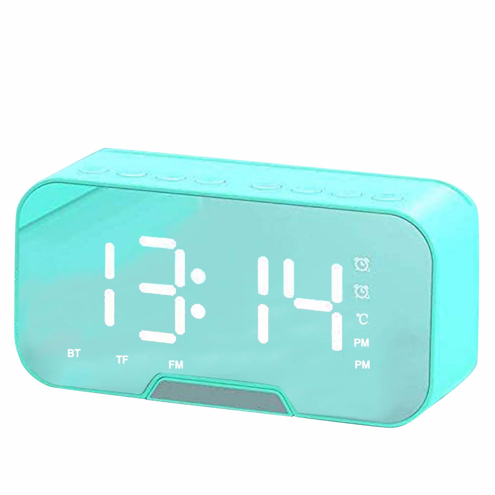 Christmas Clearance Wireless Bluetooth 5.0 Speaker, Alarm Clock with
