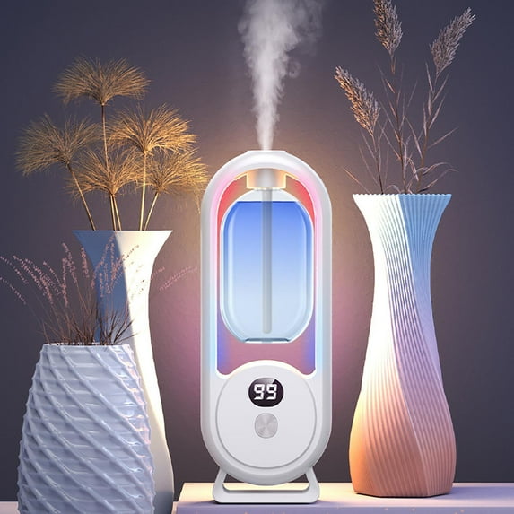 Christmas Clearance Wireless Smart Aromatherapy Diffuser: 360° Spray, 50ml Capacity, 50m2 Coverage, 24-Hour Cycle, 5 Modes, Rechargeable Battery, Deodorizer & Freshener for Home, Hotel & Toilet - Por