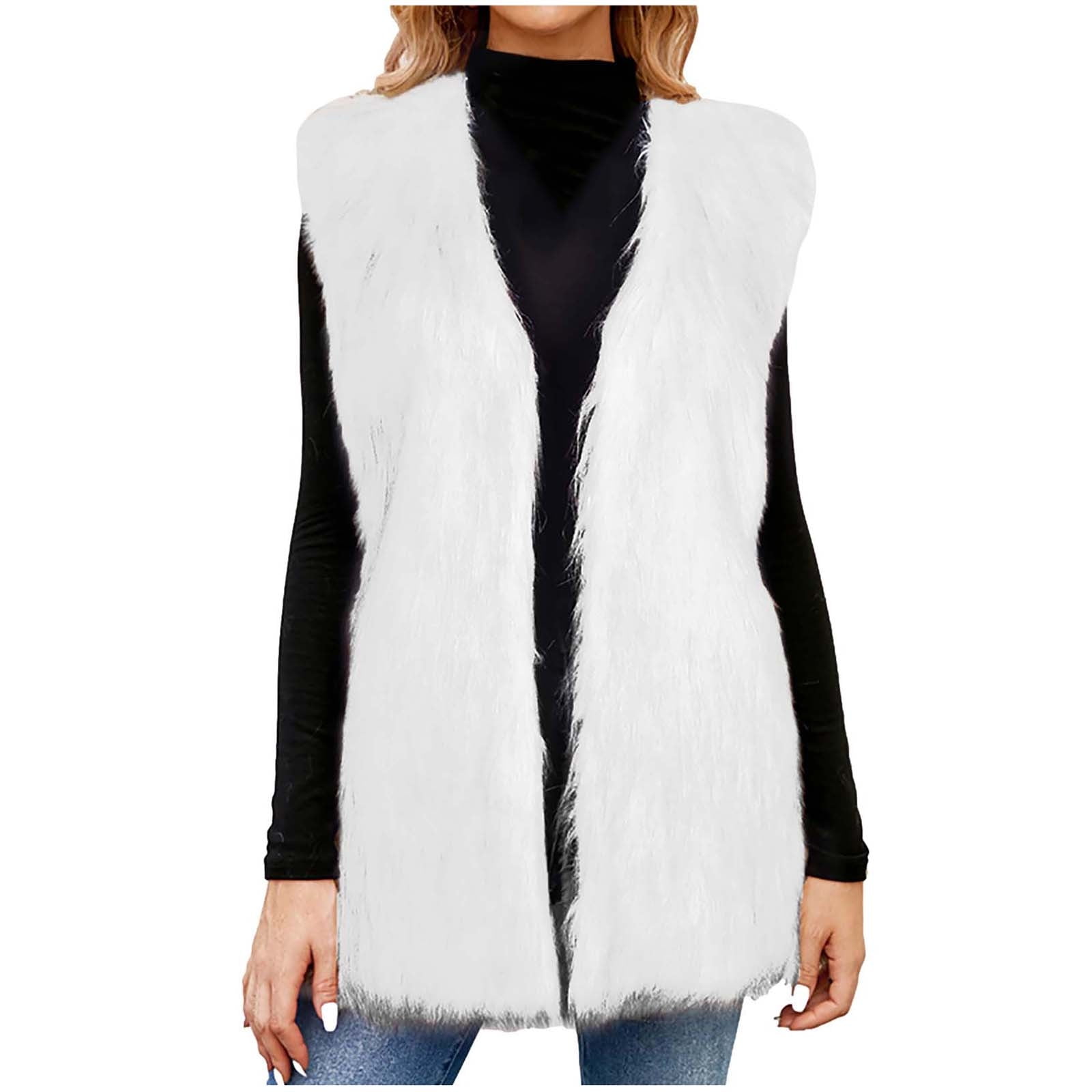 ESMOK A line fur vest ベージュ 【公式通販】