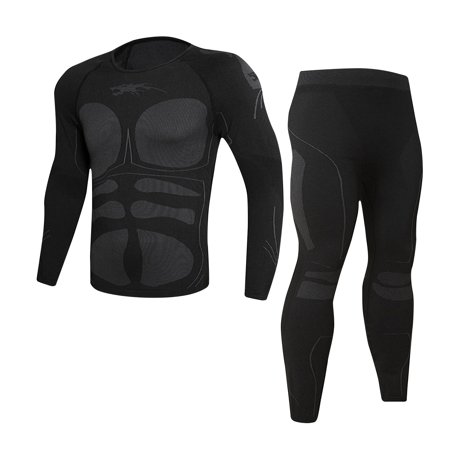 ZVNAΖH Thermal Underwear for Men Extreme Cold Sport Base Layers Winter ...