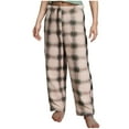 thumbnail image 1 of ZVNAΖH Women's Plush Fuzzy Pajama Pants Warm Cozy Pj Bottoms Winter Warm Sleep Pants Lounge Pants, 1 of 6