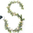 thumbnail image 1 of Christmas Clearance asxite Christmas Garland,Christmas Norfolk 6.6 Ft Artificial Faux Garlands For Indoor Home Decor Xmas Holiday, 1 of 1