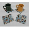 thumbnail image 1 of Christmas Cloth Coasters by Penny's Needful Things (Set of 8) Snowman, 1 of 2