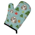 thumbnail image 1 of Christmas Cocker Spaniel Oven Mitt, 1 of 1