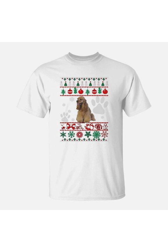 Christmas Cocker Spaniel TShirt