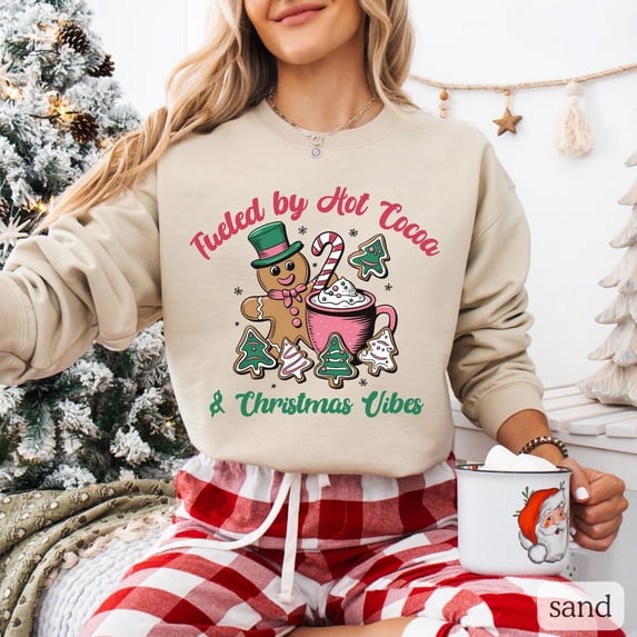 Christmas Cocoa Sweatshirt: Festive Holiday Pullover
