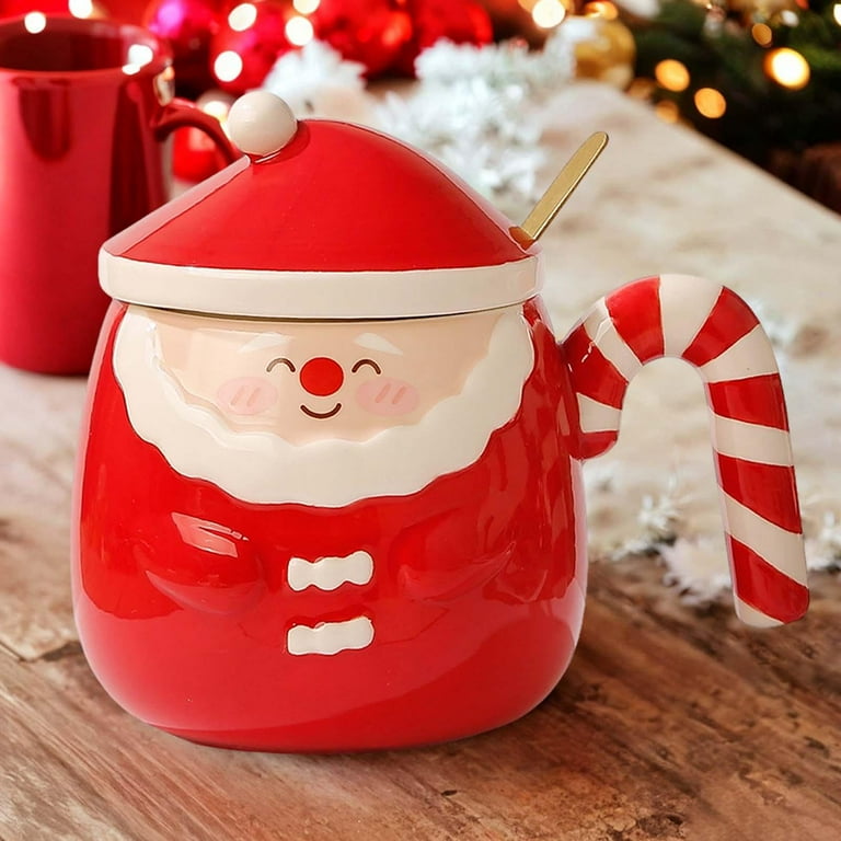 Christmas Coffee Mug 460ml Tea Cups for Milk Cold Drinks