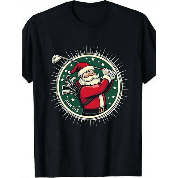 Christmas Collection Men’s Crew Neck T-Shirts – Holiday Casual Tee for Adults, Funny Graphic Print Gift Idea