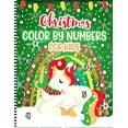 thumbnail image 1 of Christmas Color By Numbers For Kids: A Fun Xmas Holiday Color by Numbers Coloring Book for Kids Ages (Paperback) by Numbersmas Press, 1 of 1
