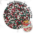 thumbnail image 1 of Christmas Color Nonpareils, 1 of 9