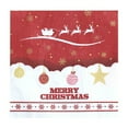 thumbnail image 1 of Christmas Colored Printed Napkins, Red Disposable Party Paper Napkins for Holiday Table Decorations, 6.7 Inch Serviettes, Pack of 20 Sheets, 1 of 2