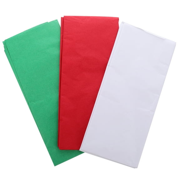 Christmas Colored Tissue Paper 30 Pcs Gift Packing DIY Packaging Papers Origami Child