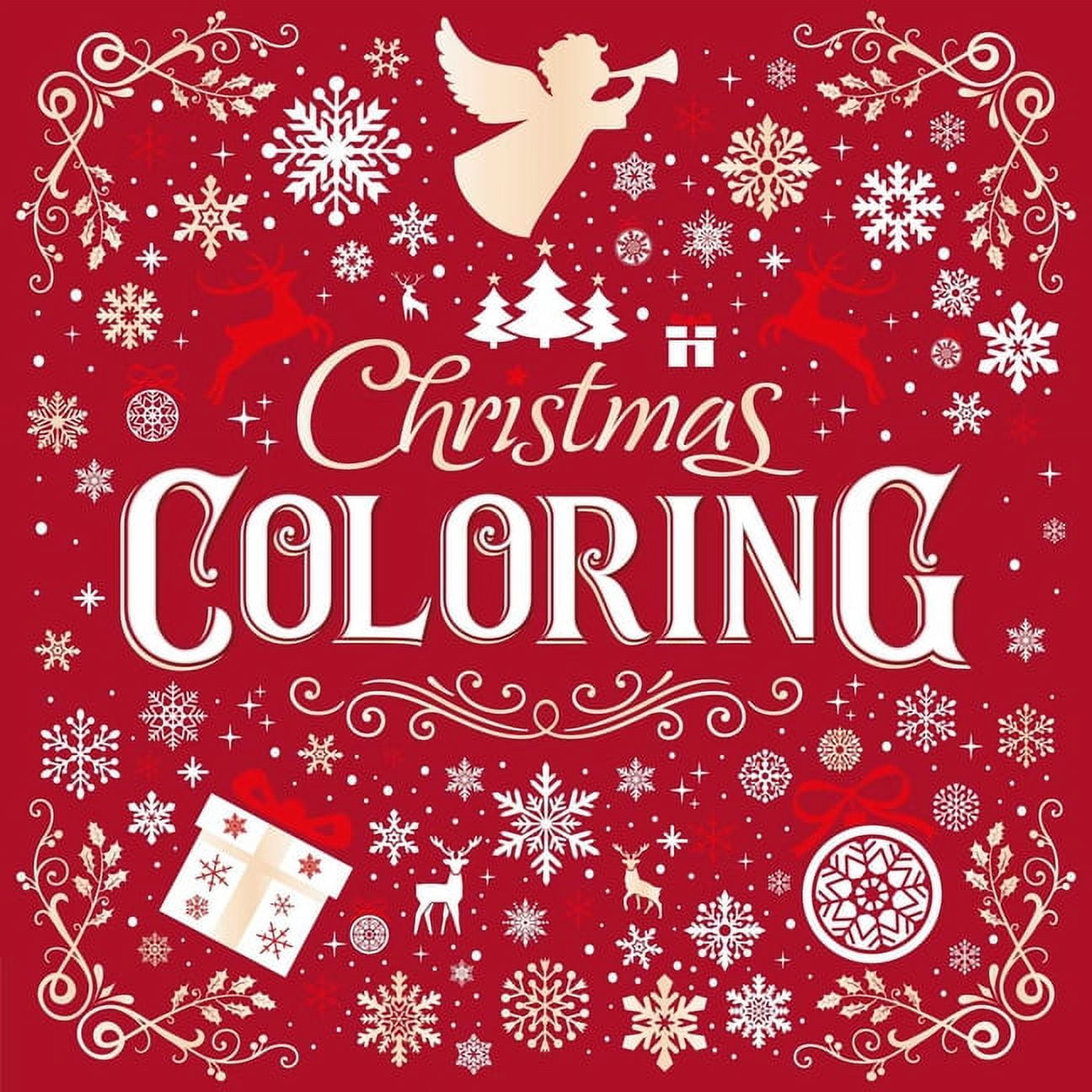 Christmas Coloring: Adult Coloring Book -- Igloobooks - Walmart.com