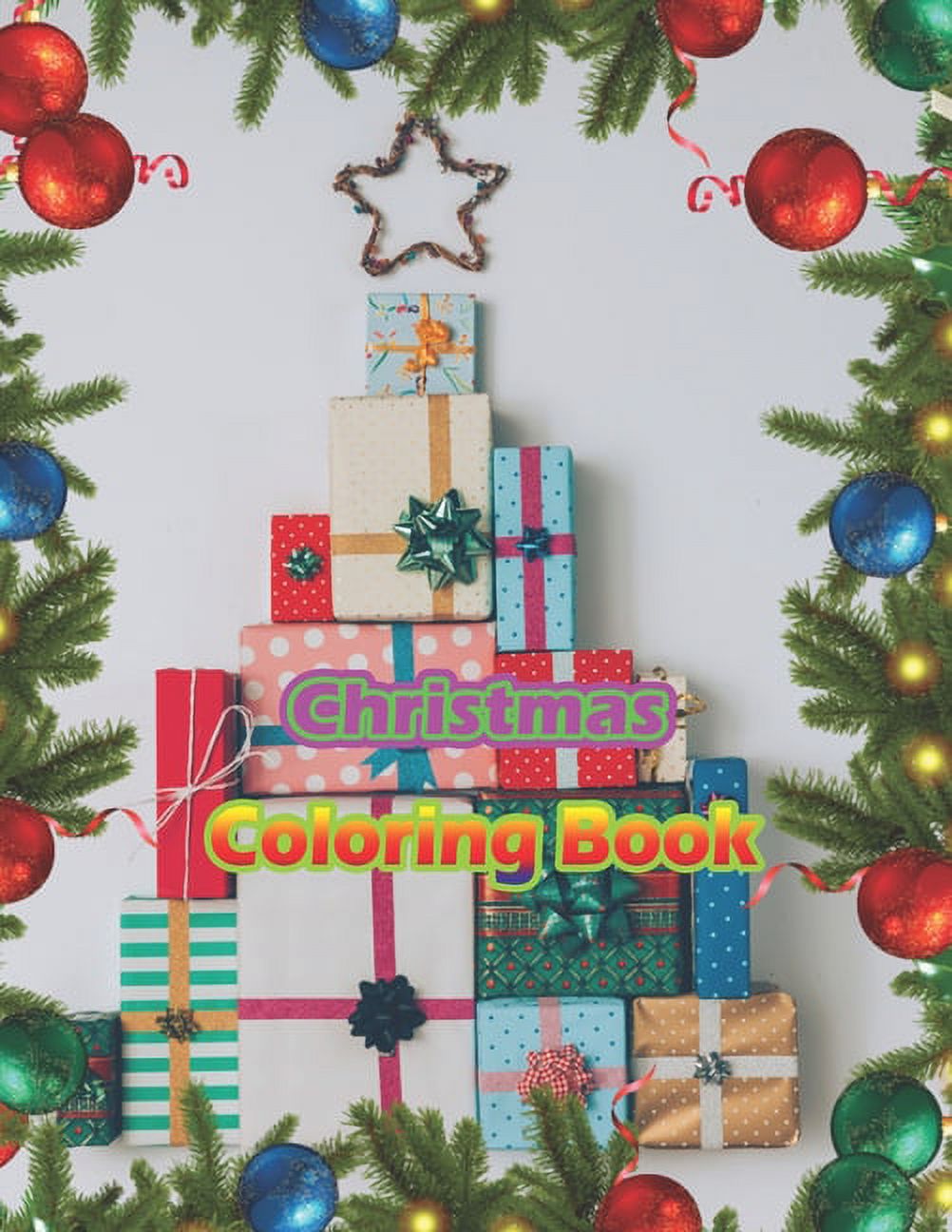Christmas Coloring Book : An Adult Coloring Book with Fun, Easy, and Relaxing Designs (Paperback)