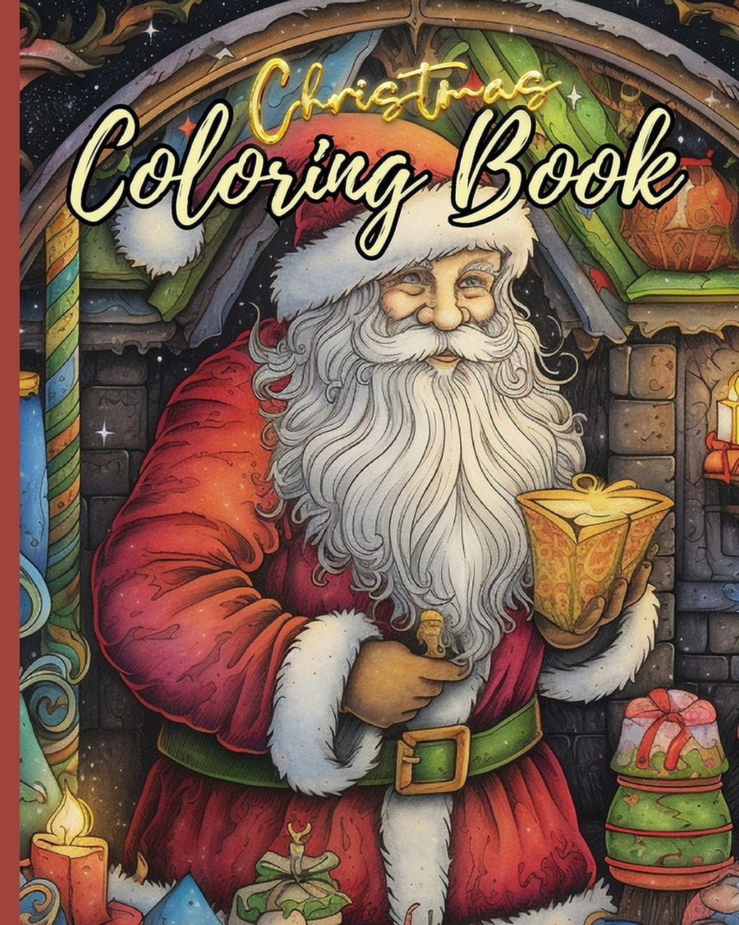Christmas Coloring Book: Creative Haven Christmas Coloring Book, Fun ...