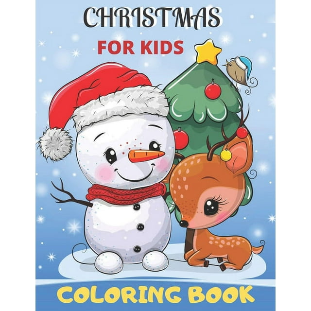 Christmas Coloring Book For Kids: 50 Christmas Coloring Pages for Kids ...