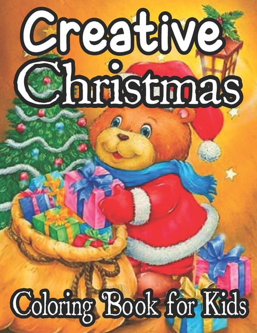 Christmas Coloring Book For Kids: A Christmas Coloring Books with Fun Easy and Relaxing Pages Gifts for Boys Girls Kids Ages 8-12 (Paperback)